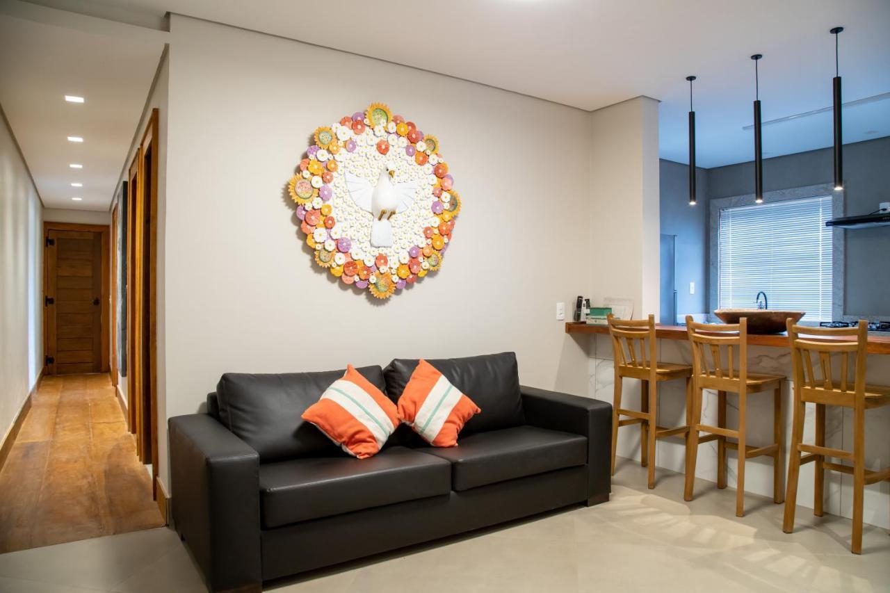 ESPAÇO 250 - Apto mobiliado, 3 quartos, sendo uma suíte, banheiro social, cozinha completa, sala de estar, ar condicionado, tv e internet Tiradentes Exterior foto